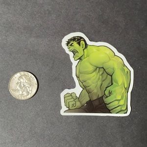 HULK marvel sticker NWOT